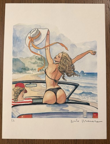 •Milo MANARA: Women & Motors
