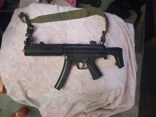 Elite series mp5a5 airsoft - h&k,