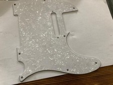 WHITE PERLOID PICKGUARD for
