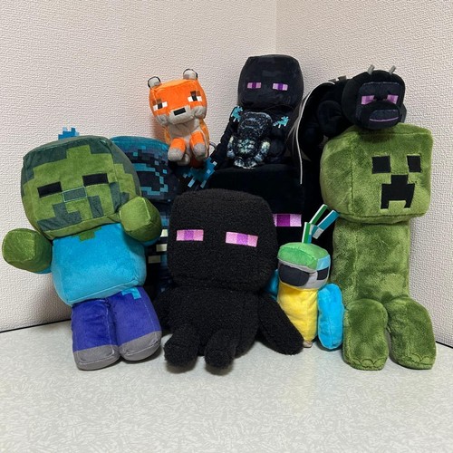 Lot peluches minecraft - de,