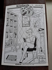 Rombaldi BD Club n°7 avril 1987 Pub intégrale Hergé Tintin Turbotraction Spirou