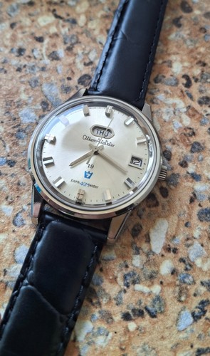 Vintage citizen jet autodater - vintage,