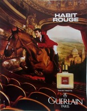 publicite papier  parfum
