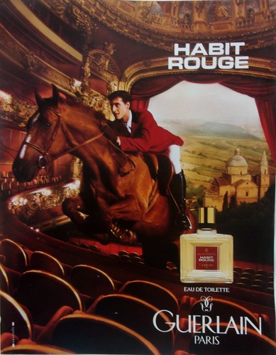 Publicite papier parfum - ,