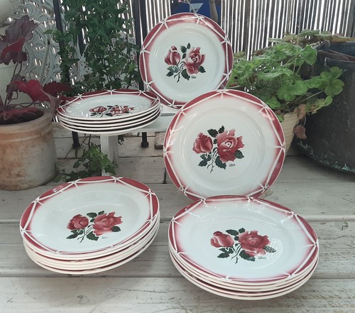 Assiettes sarreguemines - 18,