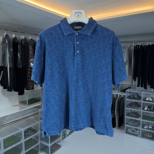 Dior polo terry col avec - en,