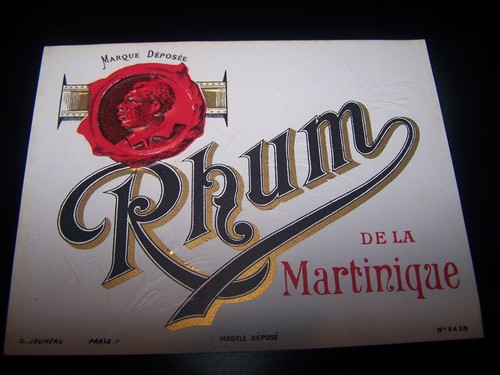 Rare étiquette ancienne rhum - rare,