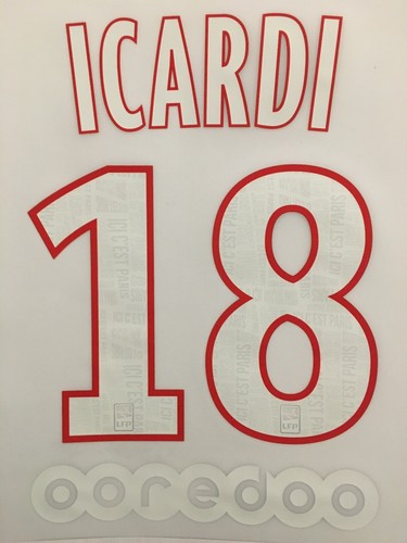 Flocage officiel psg - officiel, 18