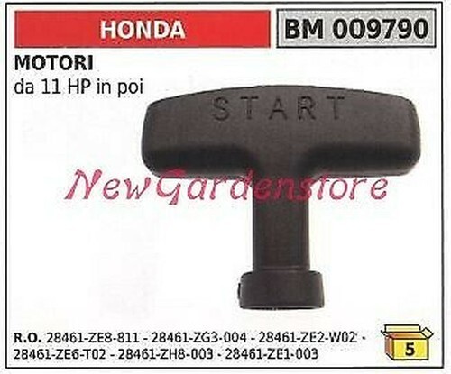 Poignée démarrage honda - de,