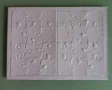 PUZZLE en CARTON PERSONNALISABLE avec vos photos 22x16 cm 24 pièces