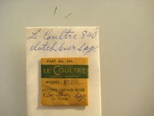  LE COULTRE 840 SETTING/CLUTCH