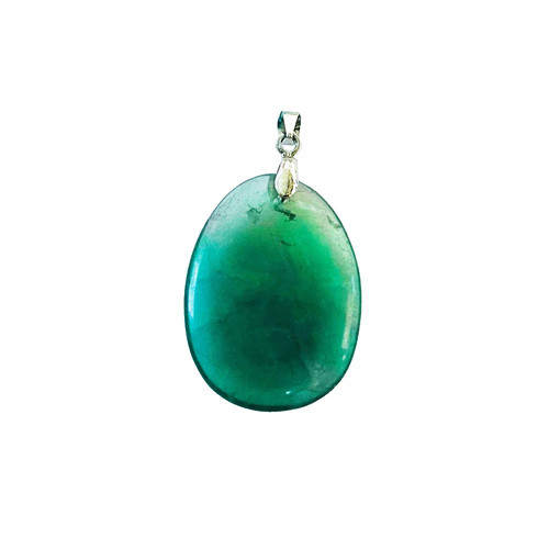 Pendentif fluorite verte - verte,