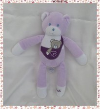 Doudou Peluche Ours  Blanc