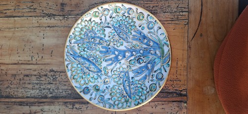 Rare assiette décorative - assiette,