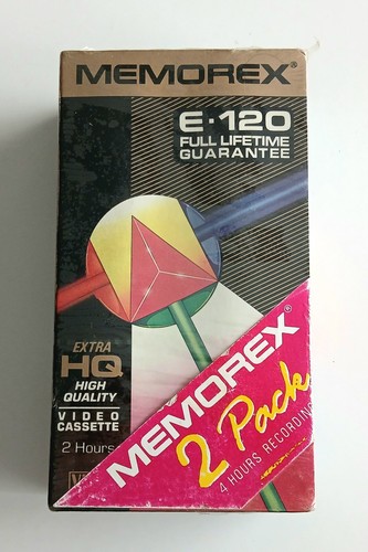 Lot cassettes vhs memorex - lot,