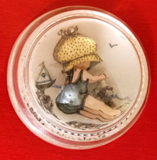 Ancien presse-papier Holly Hobbie Sarah Kay TBE