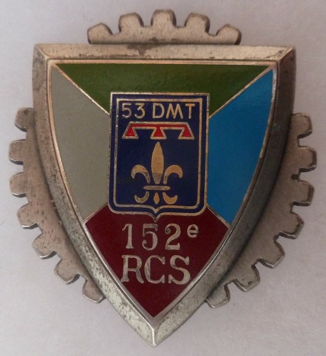 Insigne train 152 rcs - 152°, 53°