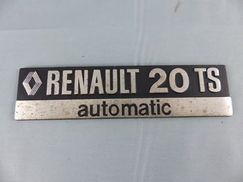Renault automatic sigle - renault, ts