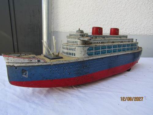 Ancienne bateau tole jouet - ,