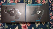 Logitech Flight Yoke + Rudder