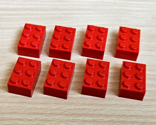 Lego 3002 brique rouge - -,