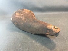 Ancienne selle en cuir IDEALE vélo moto mobylette ancienne début 20ème
