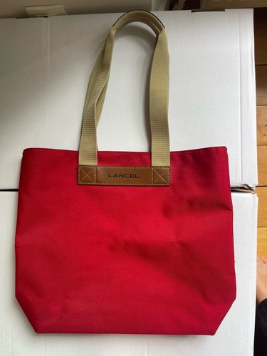 Lancel sac cabas - , toile