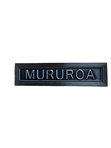 Agrafe mururoa pour médaille - mururoa, médaille.