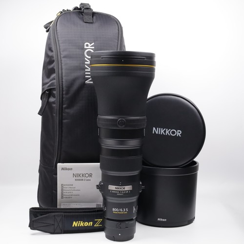 Nikon nikkor 800mm - z, f/6.3