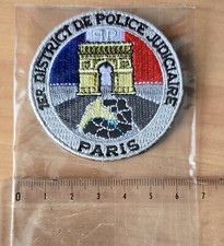 Ecusson Police DPJ PARIS gilet