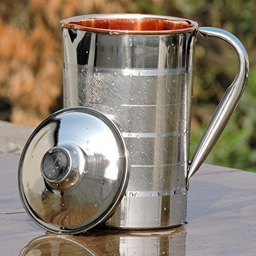 Pichet eau cuivre - à,