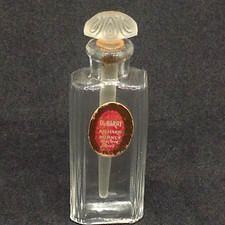 RICHARD HUDNUT DUBARRY PARFUM FLACON TIGE TOUCHE OREILLE TESTEUR 59mm RARE 1920