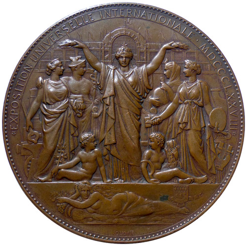 Médaille exposition - -,
