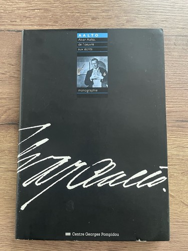 Livre alvar aalto oeuvre - livre, l'oeuvre