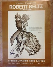 ROBERT BELTZ 1975  AFFICHE