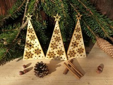 Christmas tree with snowflakes