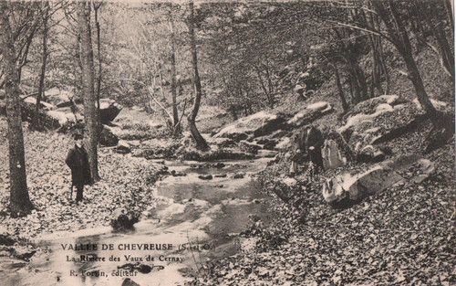 Carte postale vallée - carte,