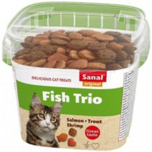 75g sanal chat poisson - 6x, trio