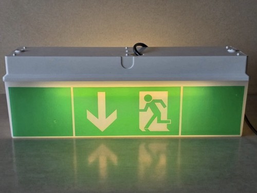 Bloc lumineux exit sortie - lumineux,