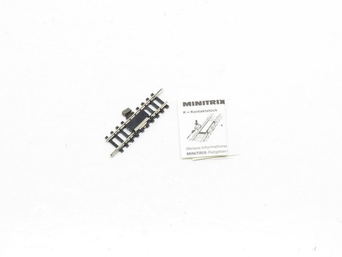 Minitrix rail contact droit - rail, de