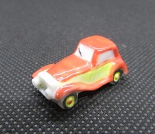 Fève Série Les voiture de collection rouge et jaune car automobile #H1
