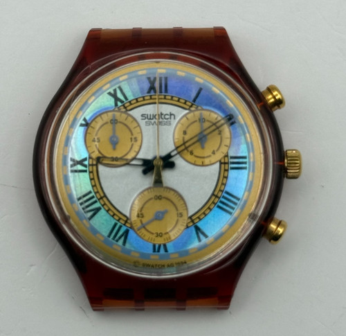 Montre chrono swatch vintage - chrono,