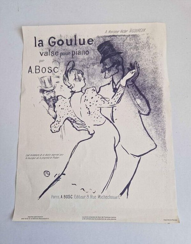 Affiche goulue par - goulue",