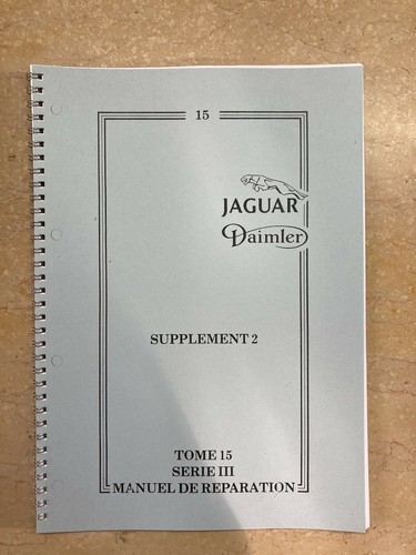 Manuel atelier jaguar - jaguar, &