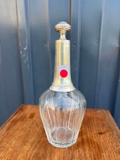 Carafe cristal, monture argent