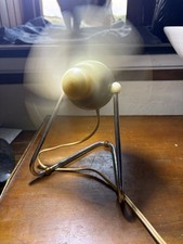 Ventilateur De Bureau Industriel Morel Métal Bleu Style Jelde