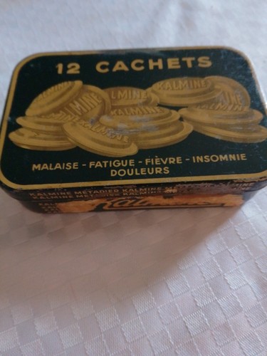 Petite boite fer kalmine - fer,