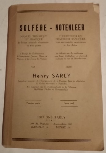 Solfège notenleer manuel - solfège, notenleer.