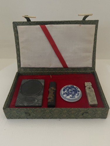 Coffret calligraphie - de,