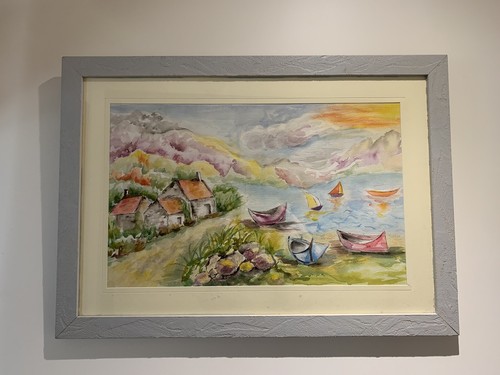 Tableau peinture aquarelle - peinture,